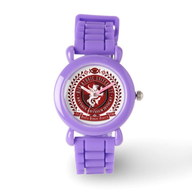 Miskatonic University Great Seal Wristwatch Watch (Front)