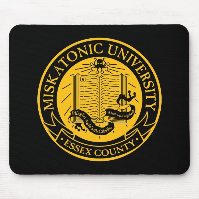Miskatonic University Mouse Pad (Front)