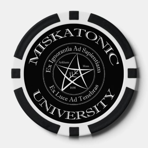 Miskatonic University Poker Chips