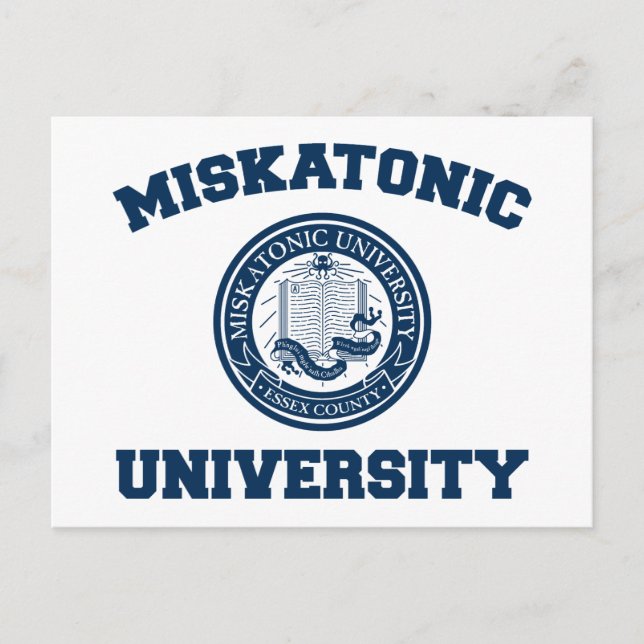 Miskatonic University Postcard (Front)