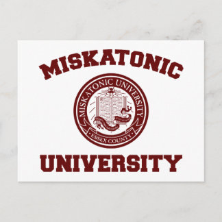 Miskatonic University Postcard