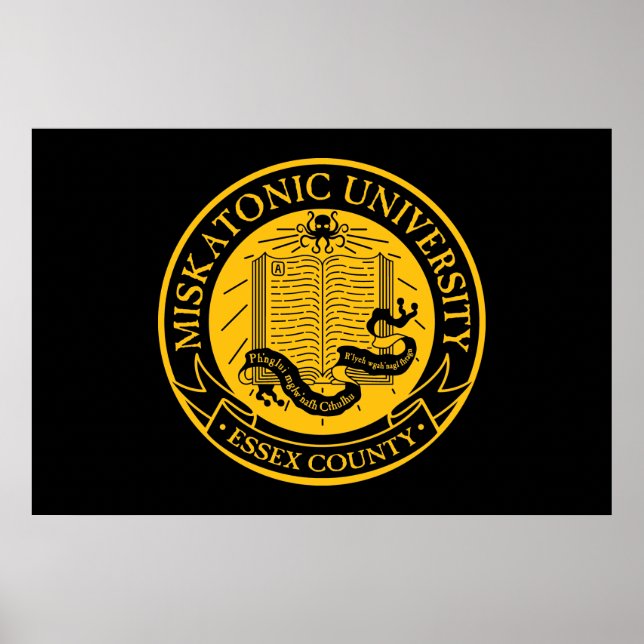 Miskatonic University Poster (Front)