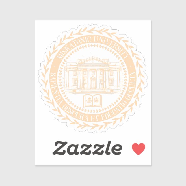 Miskatonic University Seal Sticker (Sheet)