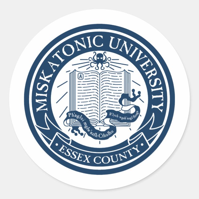 Miskatonic University Sticker (Front)