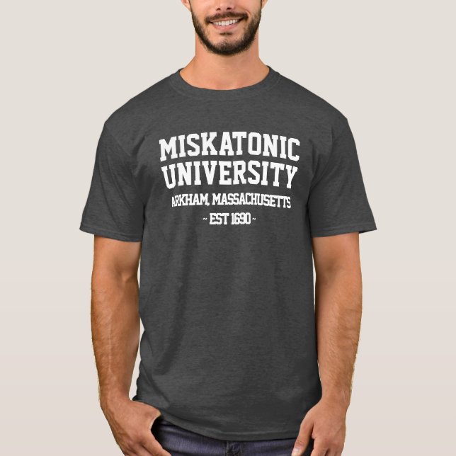 Miskatonic University T-Shirt (Front)