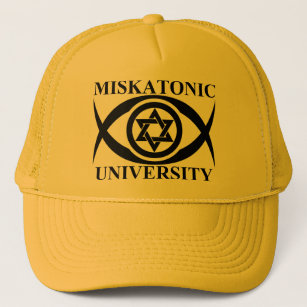MISKATONIC UNIVERSITY TRUCKER HAT