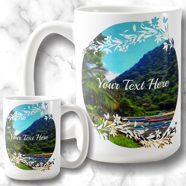 Mismaloya Boats on The River 0350 Coffee Mug (Creator Uploaded)