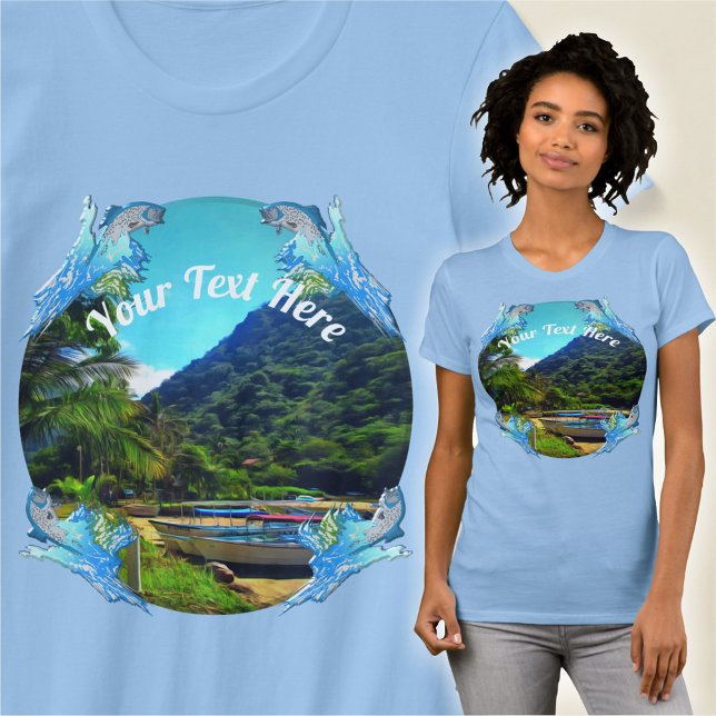 Mismaloya Boats on The River 0350 T-Shirt (Creator Uploaded)