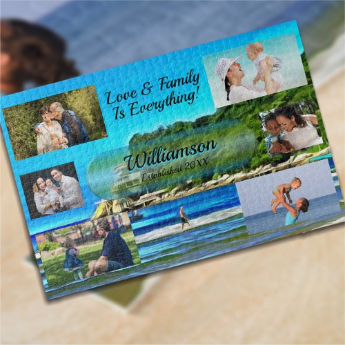 Mismaloya Family is Everything Collage 0346 Jigsaw Puzzle