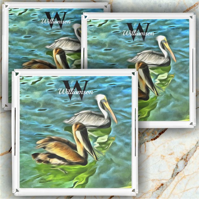 Mismaloya Pelicans 0329  Acrylic Tray (Creator Uploaded)