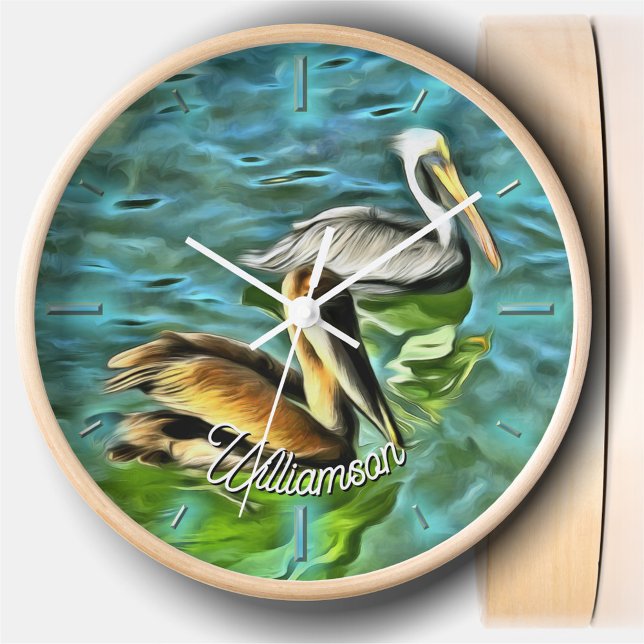Mismaloya Pelicans 0329 Clock (Creator Uploaded)