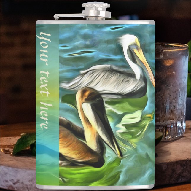 Mismaloya Pelicans 0329 Flask (Creator Uploaded)