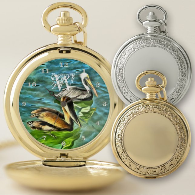 Mismaloya Pelicans 0329 Pocket Watch (Creator Uploaded)