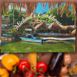 Mismaloya River 0331 Kitchen Towel