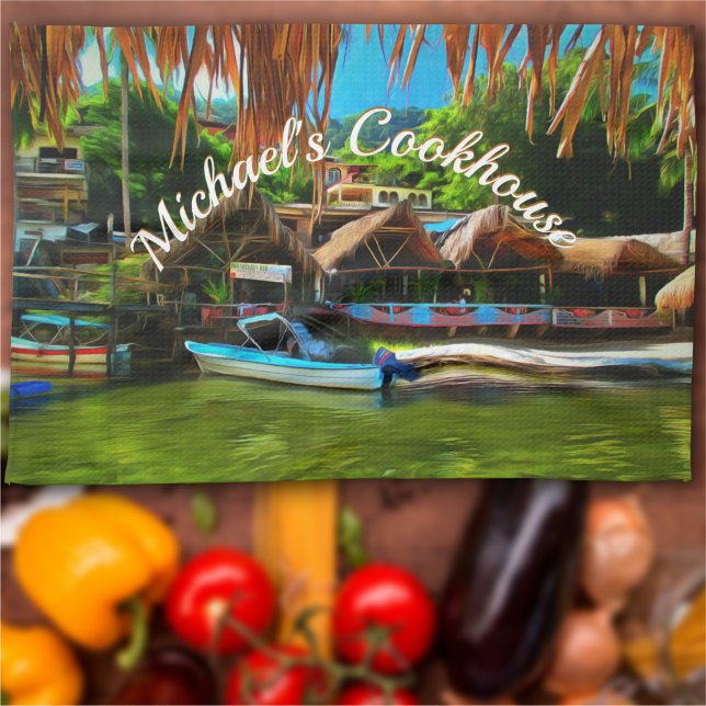 Mismaloya River 0331 Kitchen Towel (Creator Uploaded)