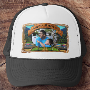 Mismaloya World's Greatest Dad 0350 Trucker Hat