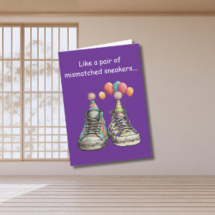Mismatched Sole-Mates: A Perfect Birthday Card