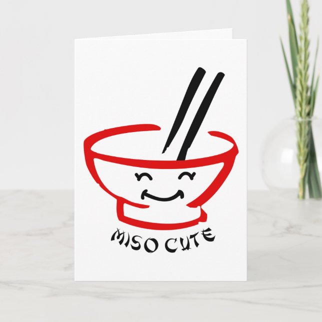 Miso Cute Card (Front)