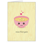 Miso Love You Card (Front)