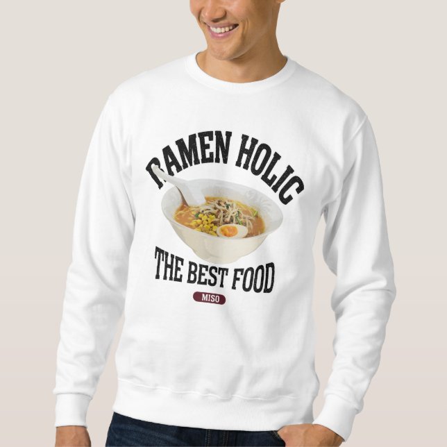 Miso ramen (vintage style) sweatshirt (Front)