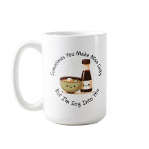 Miso Salty, Soy Into You - Cute Food Pun Cartoon