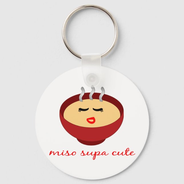 Miso Supa Cute Ladies / Girls Product Design Keychain (Front)