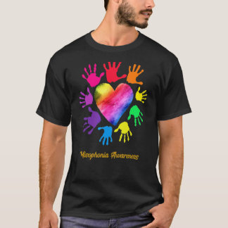 Misophonia Awareness Hands Misophonia T-Shirt