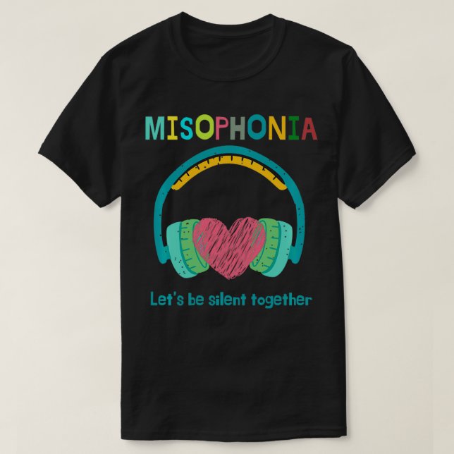 Misophonia Let's Be Silent Together Pullover  (Design Front)