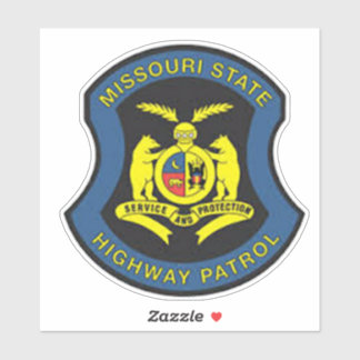MISOURI STATE HIGHWAY PATROL STICKER