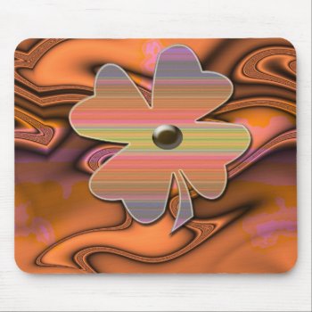 "miss 60s Flower Power"* Mouse Pad by EvieMcD at Zazzle