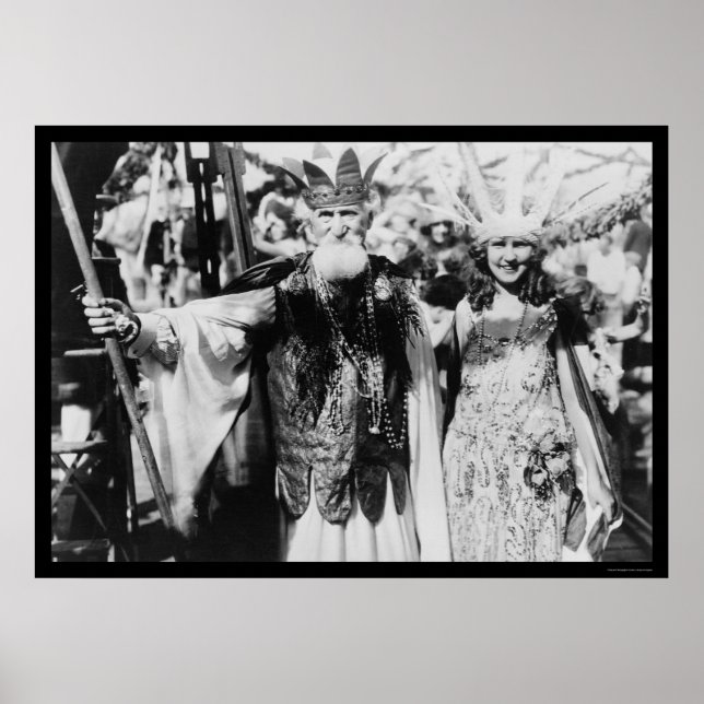 Miss America and Neptune 1922 Poster (Front)