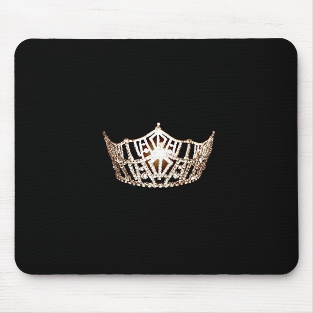 Miss America Crown Mouse Pad (Front)