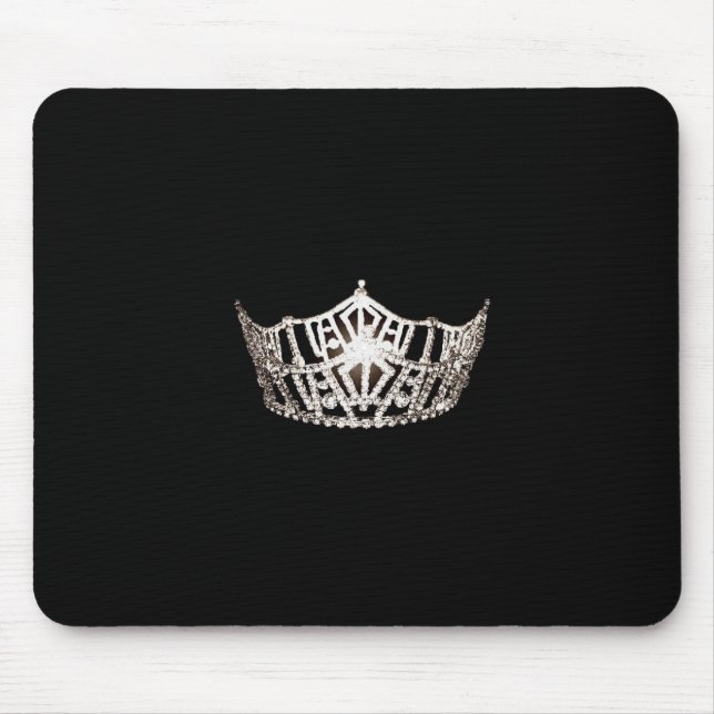 Miss America Crown Mouse Pad (Front)