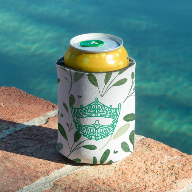 Miss America Crown Personalized Can Cooler (In Situ Pool)
