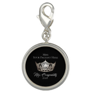 Miss America Crown SP Charm-Miss Congeniality Charm