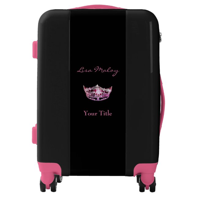 Miss America Crown UGO Luggage (Front)