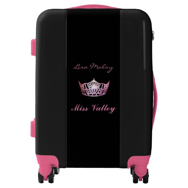 Miss America Crown UGO Luggage (Front)