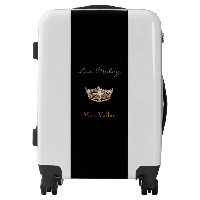 Miss America Custom Crown UGO Luggage (Front)