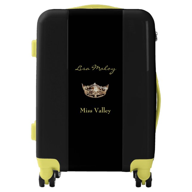 Miss America Custom Crown UGO Luggage (Front)