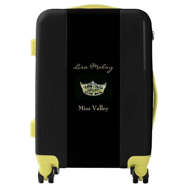 Miss America Custom Crown UGO Luggage (Front)