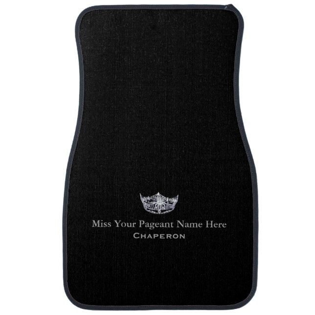 Miss America Custom Name Car Mat (Front)