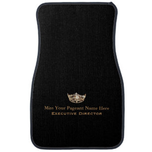 Miss America Custom Name Car Mat