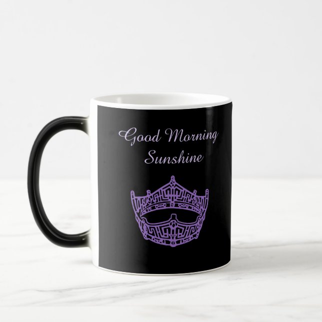 Miss America Good Morning Sunshine Crown Mug (Left)