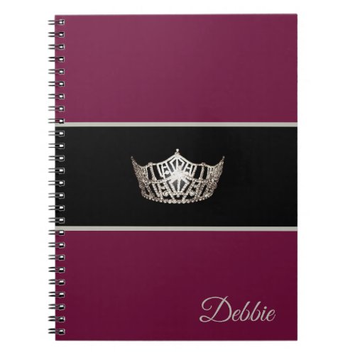 Miss America Notebook Pageant Silver Crown