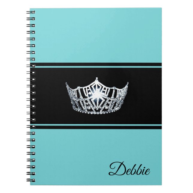 Miss America Notebook Pageant Silver Crown (Front)