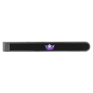 Miss America Purple Crown Classic Tie Bar