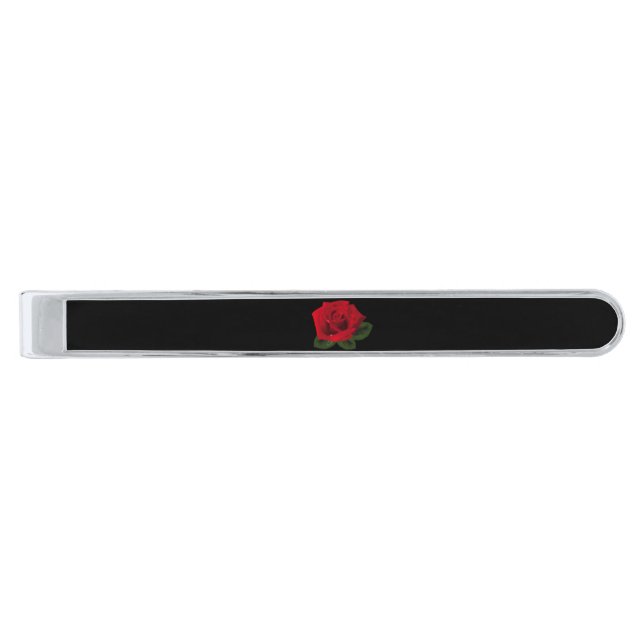 Miss America Red Rose Classic Tie Bar (Front)