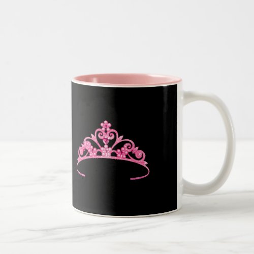 Miss America Rodeo style Pink Pageant Crown  Mug