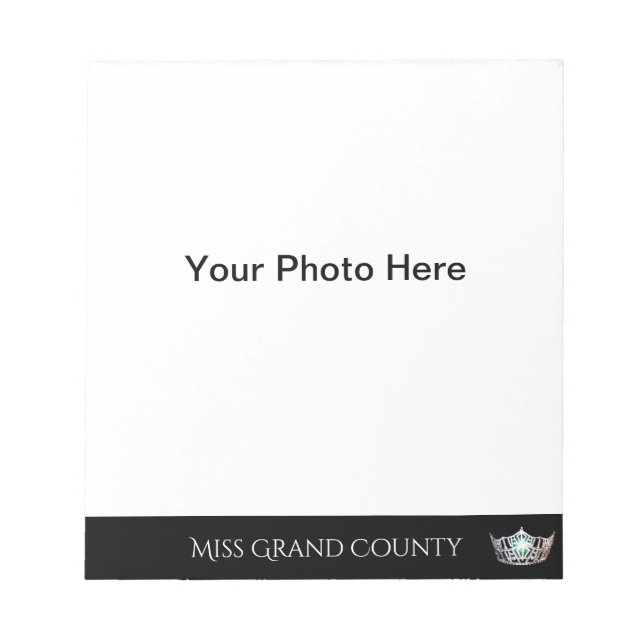 Miss America Silver Crown Autograph Pad (Front)
