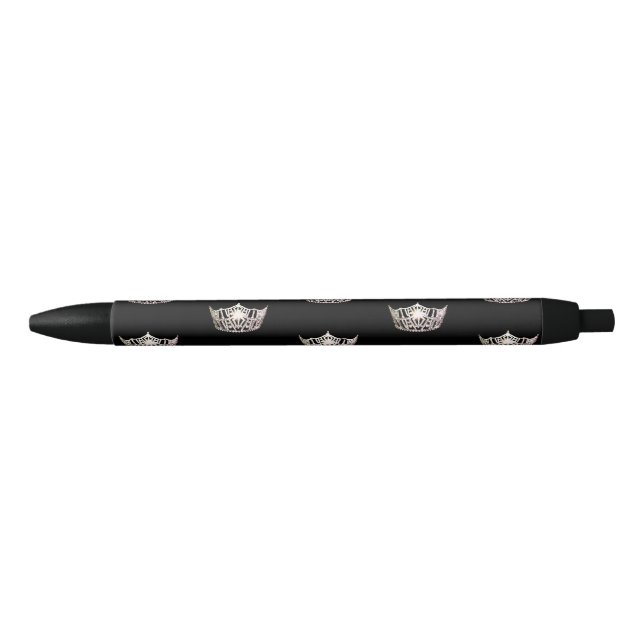 Miss America Silver Crown Custom Ink Pen (Front)